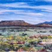 GENA DESTRI KEFFER, Desert Mountains (2022)