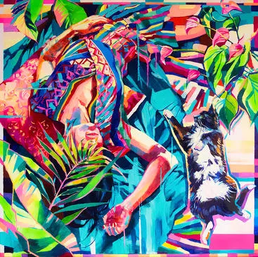 entry-27-Joanna Pilarczyk_joanna_pilarczyk_blue_velvet_2022_100x100cm_oil_on_canvas.jpg