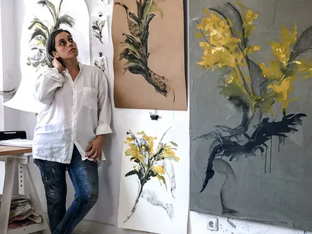Montserrat Serra - visual artist, art therapist, writer
